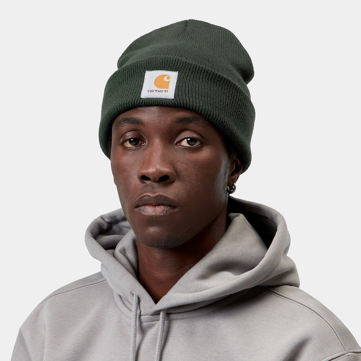Carhartt WIP Short Watch Hat Dark Scarab