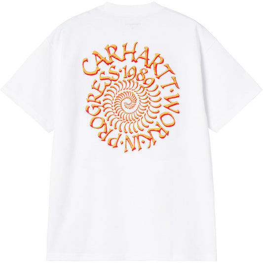 Carhartt WIP Spirals T-Shirt White