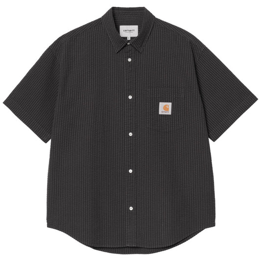 Carhartt WIP Toland Shirt Toland Stripe Black