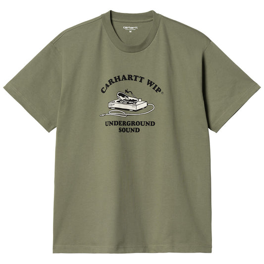 Carhartt WIP Underground Sound T-Shirt Dollar Green