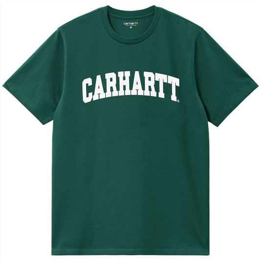 Carhartt WIP University T-Shirt Chervil/White