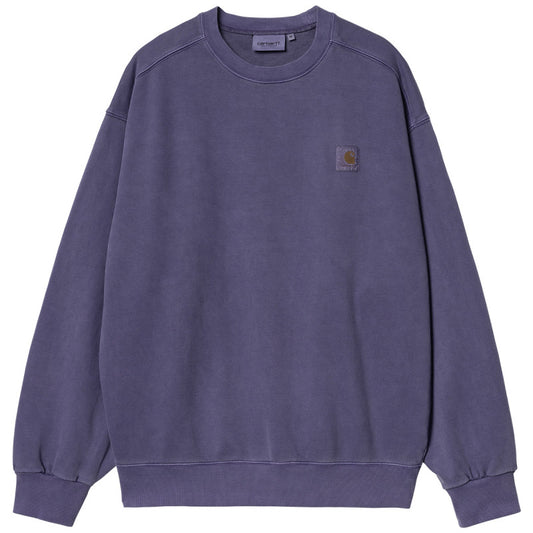 Carhartt WIP Vista Sweater Aura Garment Dyed