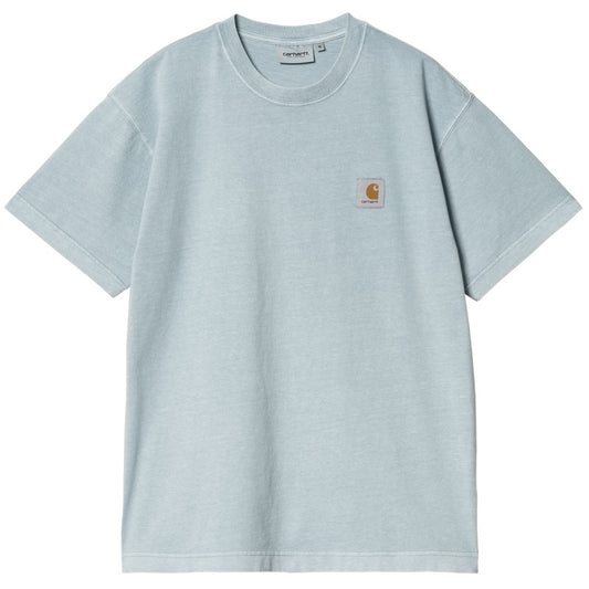 Carhartt WIP Vista T-Shirt Dusty Ice Garment Dyed