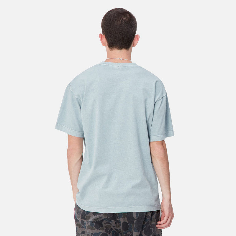 Carhartt WIP Vista T-Shirt Dusty Ice Garment Dyed