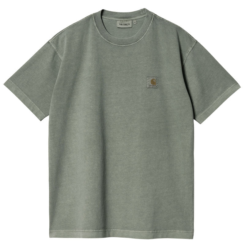 Carhartt WIP Vista T-Shirt Smoke Green Garment Dyed