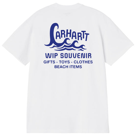 Carhartt WIP Waves T-Shirt White