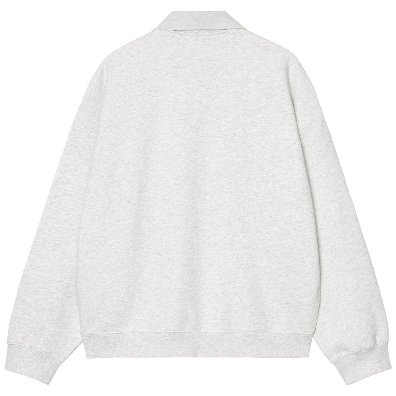 Carhartt WIP WIP Label Polo Sweater Ash Heather