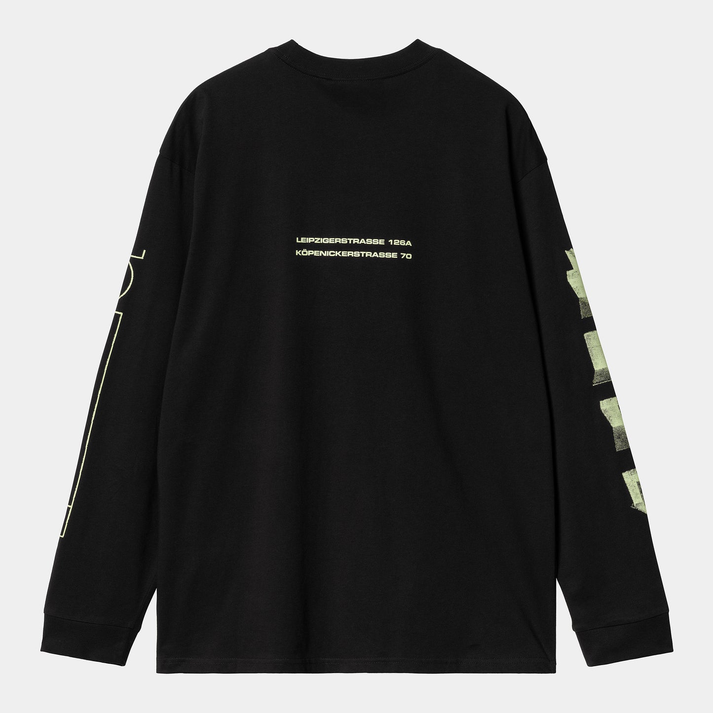 Carhartt WIP x Tresor True Spirit Longsleeve T-Shirt Black/Glow Green