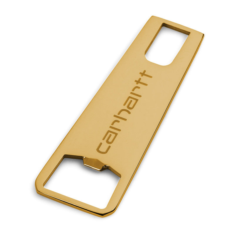 Carhartt WIP Zip Bottle Opener Gold