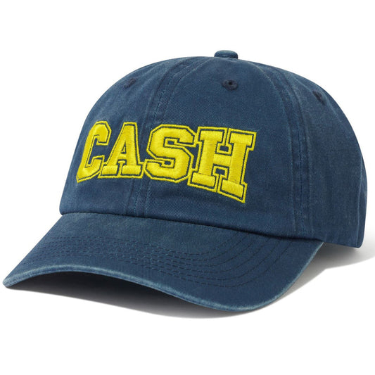 Cash Only Campus 6 Panel Cap Washed Navy