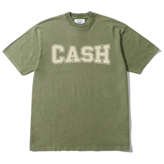Cash Only Campus T-Shirt Washed Olive