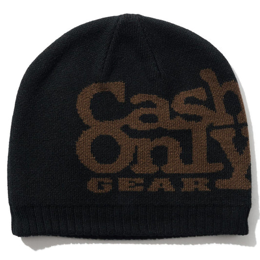 Cash Only Gear Skully Beanie Black