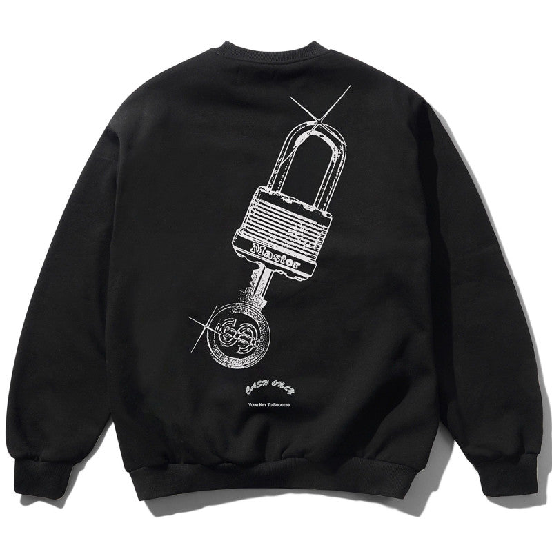 Cash Only Locksmith Sweater Black