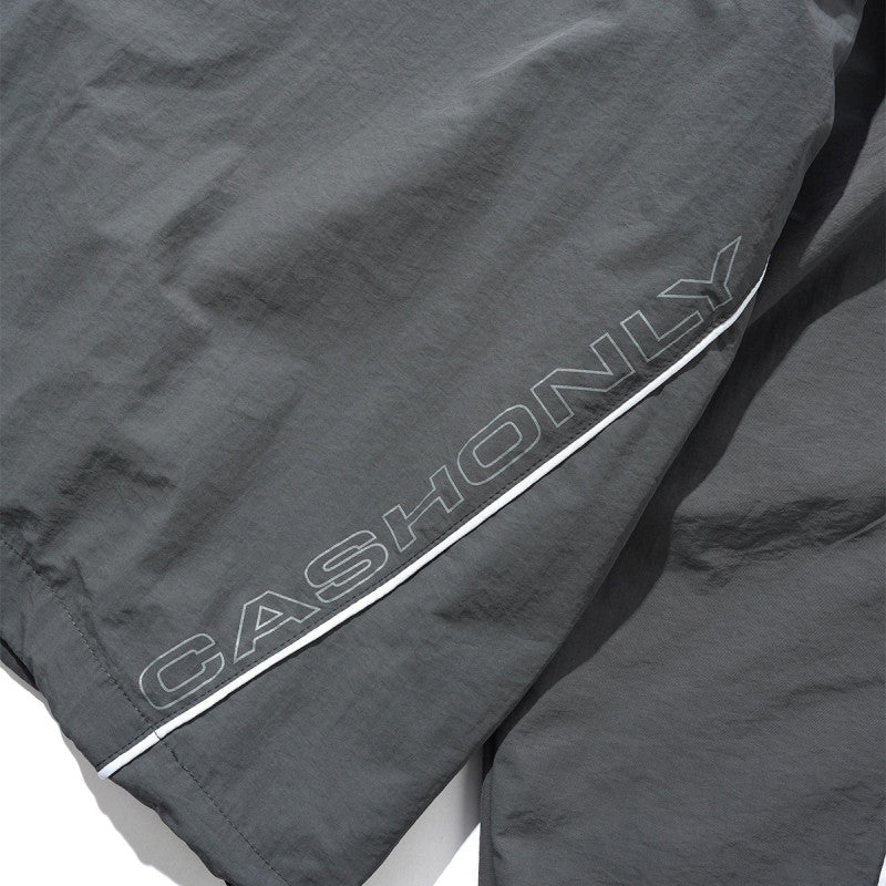 Cash Only Point Nylon Sweater Grey