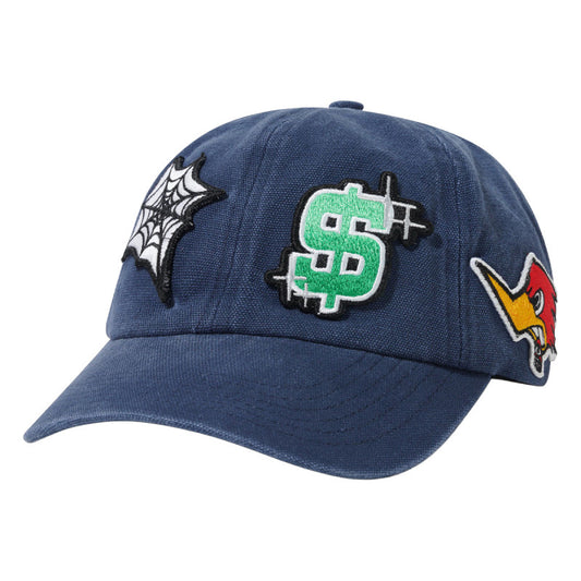 Cash Only Service 6 Panel Cap Navy