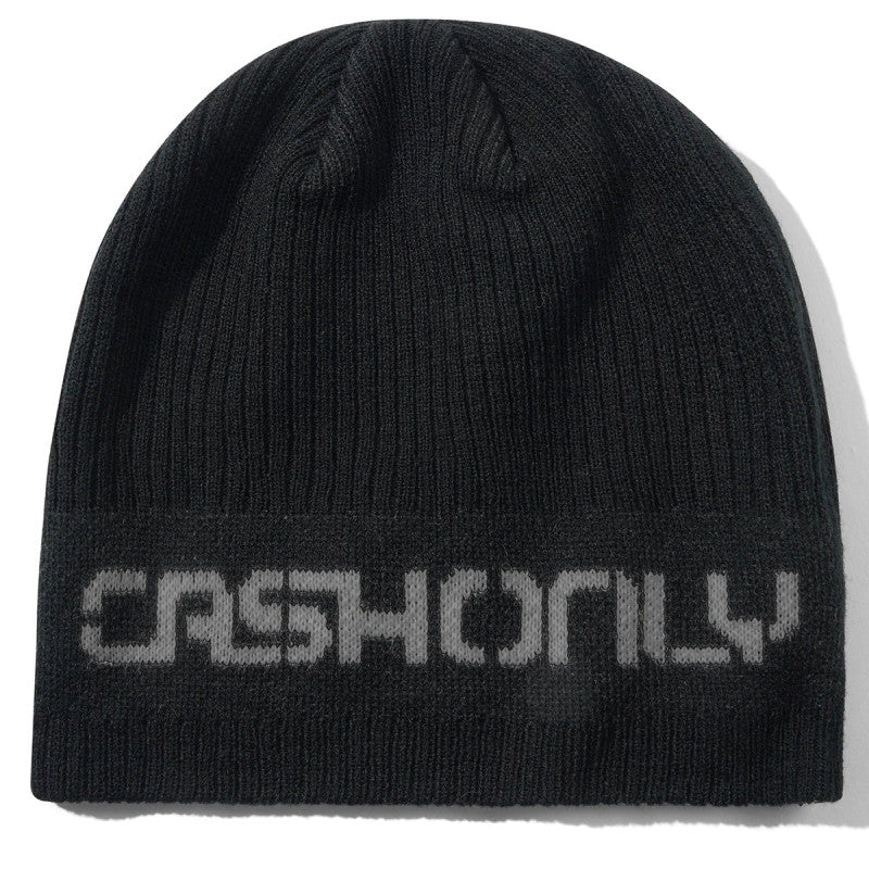 Cash Only Sidewalk Skully Beanie Black