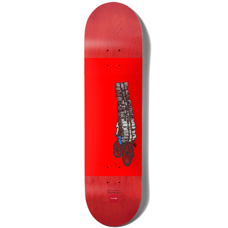 Chocolate Alvarez Cada Dia Twin Tip Skateboard Deck Shape G096 8.5