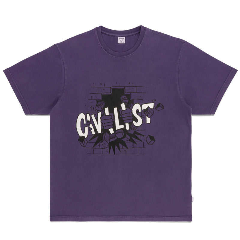 Civilist Break T-Shirt Grape