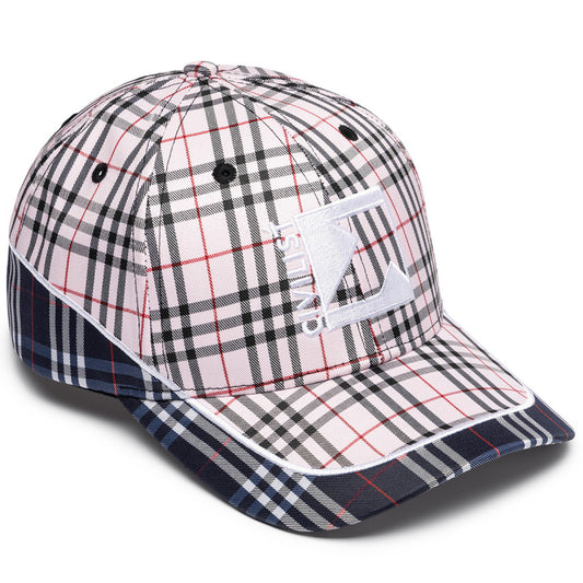 Civilist Checks Low Pro Cap Pink/Blue