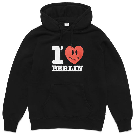 Civilist Ilove Hooded Sweater Black