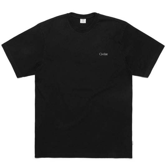 Civilist Mini Logo T-Shirt Black