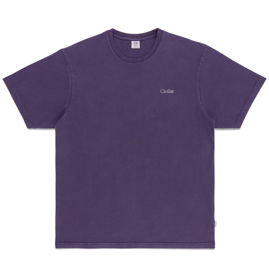 Civilist Mini Logo T-Shirt Grape