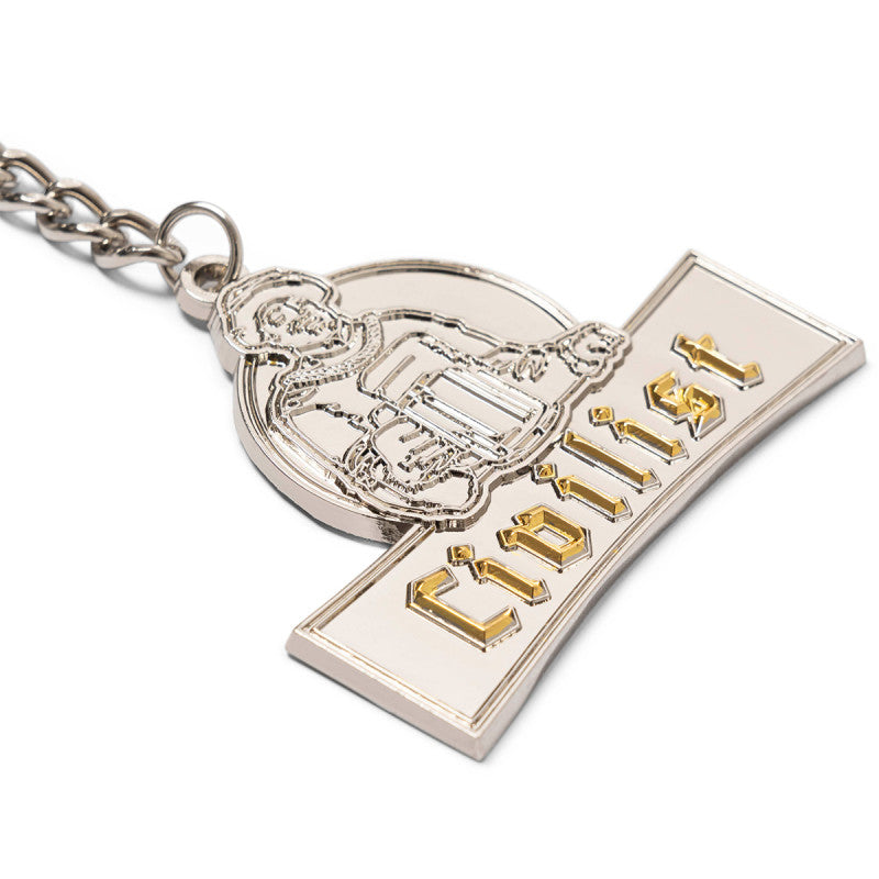 Civilist Schulle Chrome Keychain Silver