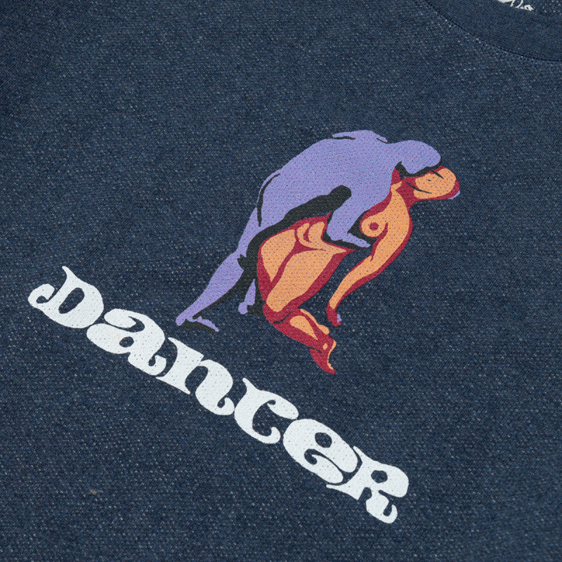 Dancer Fainting Crewneck Heather Navy