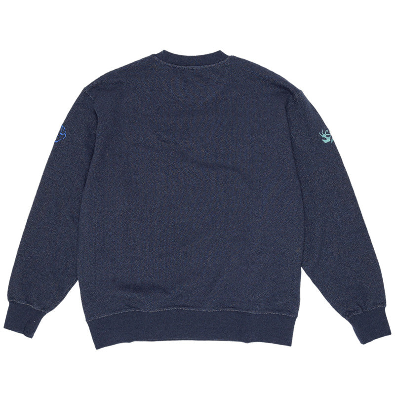 Dancer Fainting Crewneck Heather Navy