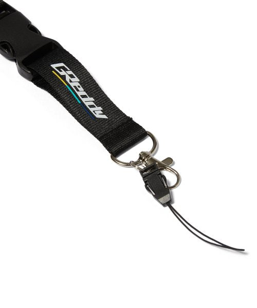 HUF X Greddy Lanyard Black