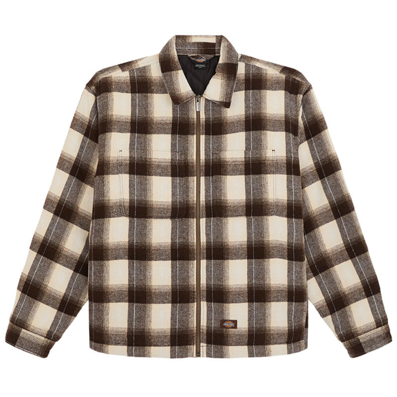 Dickies Florence Oversized Shacket Timber Brown