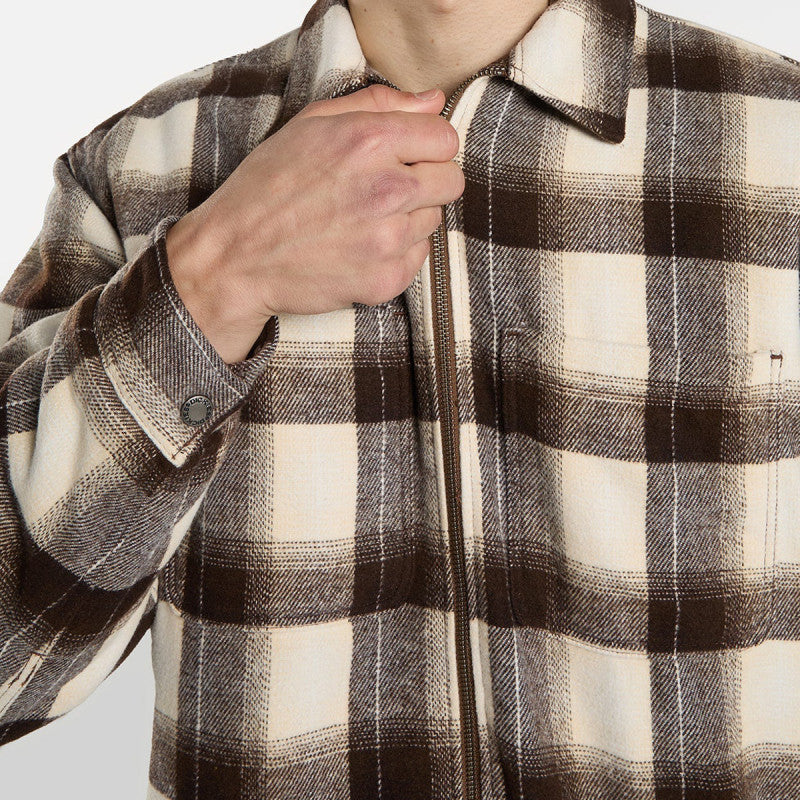 Dickies Florence Oversized Shacket Timber Brown