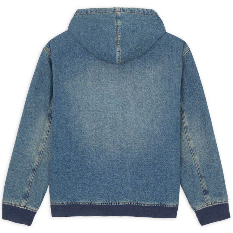 Dickies Hilham Hooded Jacket Khaki Tinted Blue
