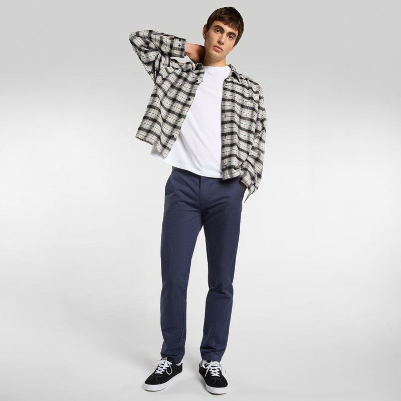 Dickies Jerome Cropped Flannel Shirt Black