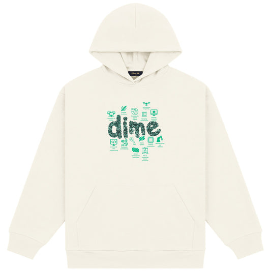 Dime AGI Hooded Sweater Natural