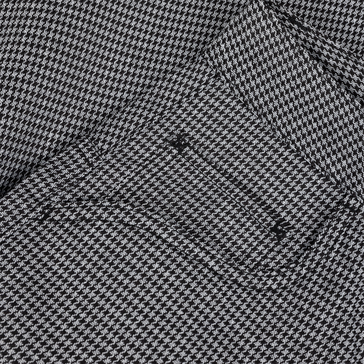Dime Baggy Houndstooth Shorts Gray