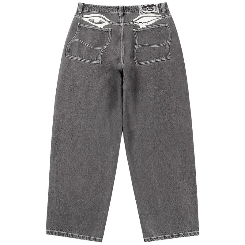 Dime Baggy Wink Denim Pant Faded Black