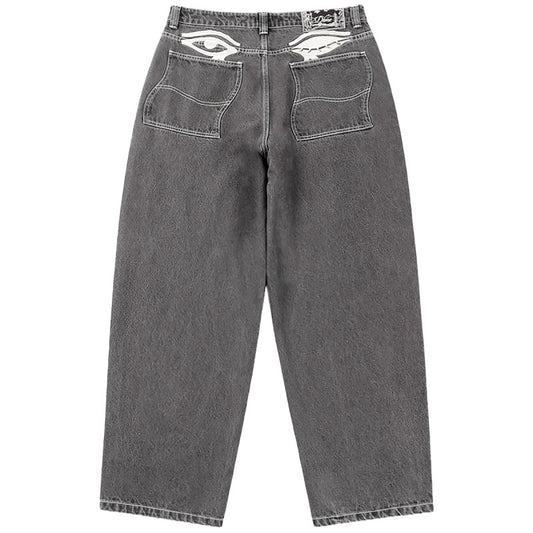 Dime Baggy Wink Denim Pant Faded Black