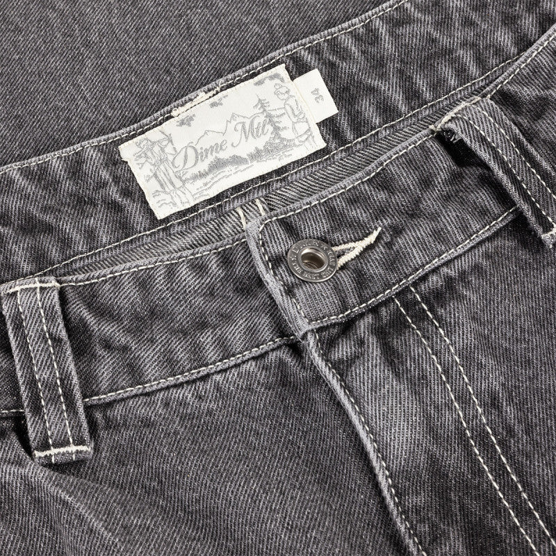 Dime Baggy Wink Denim Pant Faded Black