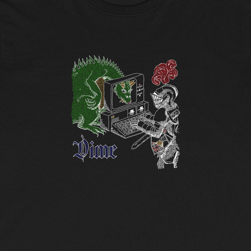 Dime Catfish T-Shirt Black