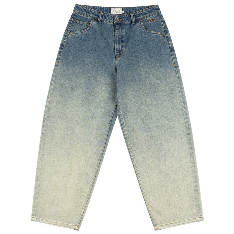 Dime Classic Baggy Denim Pants Dipped Sandblasted Indigo