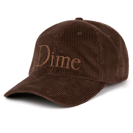 Dime Classic Cord Low Pro Cap Brown