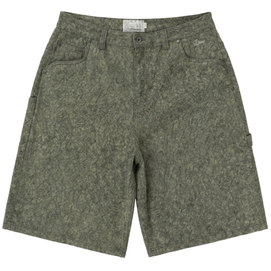 Dime Classic Denim Shorts Electric Green