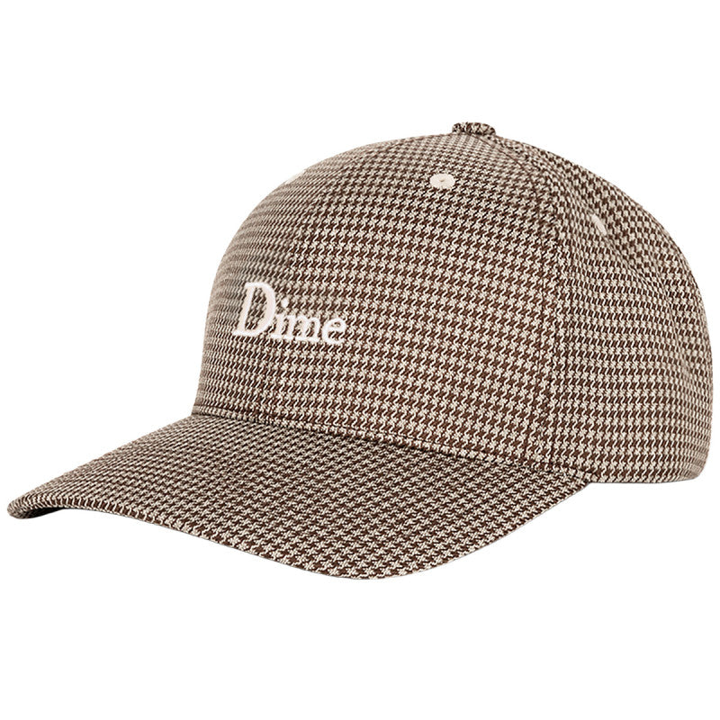 Dime Classic Houndstooth Low Pro Cap Camel