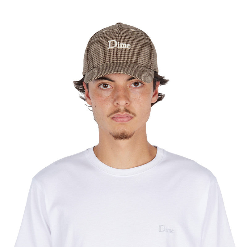 Dime Classic Houndstooth Low Pro Cap Camel