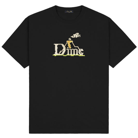 Dime Classic Lightbright T-Shirt Black