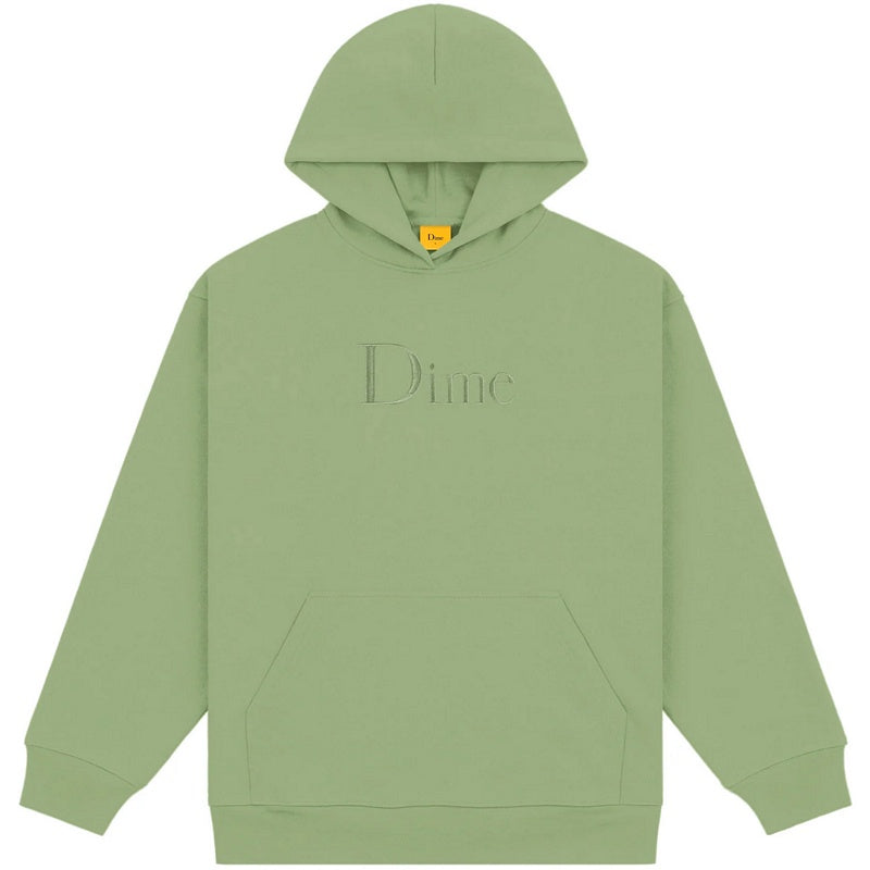 Dime Classic Logo Hoodie Moss