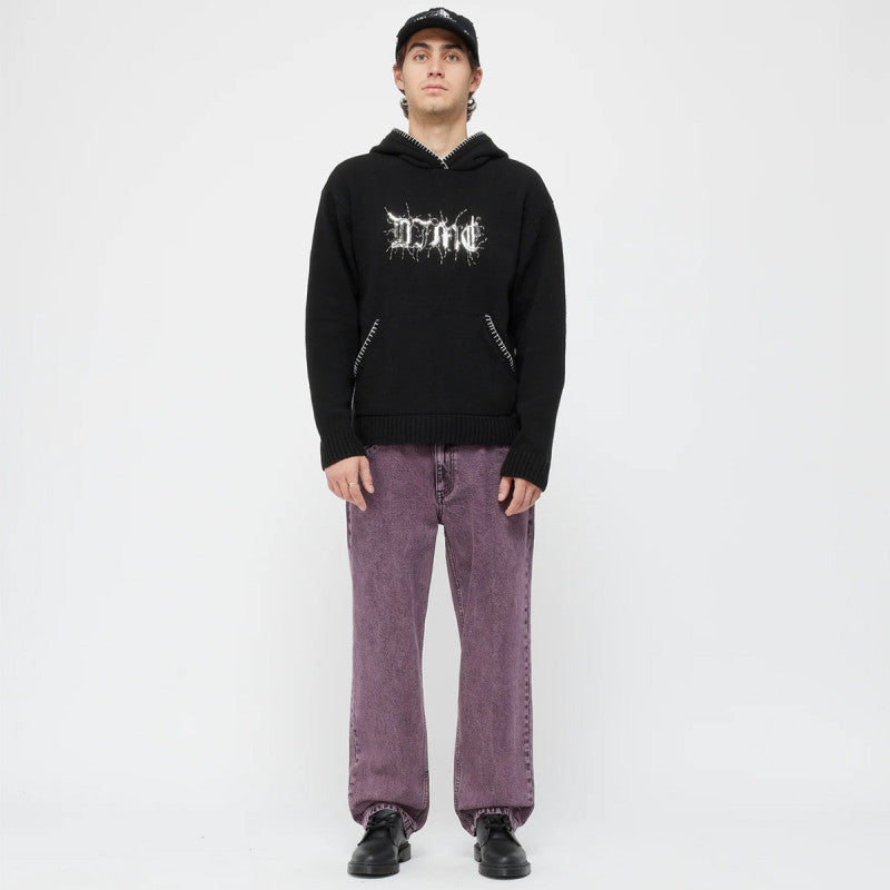 Dime Classic Relaxed Denim Pants Overdyed plum