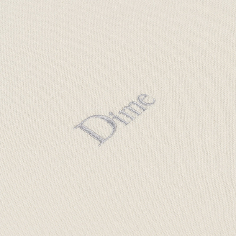 Dime Classic Small Logo Crewneck Sweater Bone