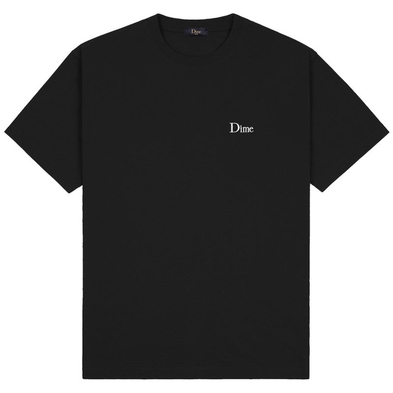 Dime Classic Small Logo T-Shirt Black